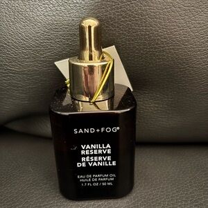 Sand + Fog Vanilla Reserve Body Oil - Black and Gold